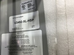 Milbank U3492-XL-TG-HSP 2 Position 100 Amp 1 Phase 300 VAC 4 Jaw Meter Socket