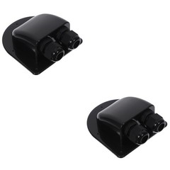 2 Pieces Dual Hole Cable Entry Solar Panel Organizer Housing Gland
