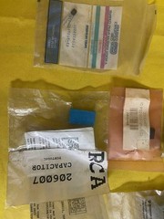 Lot of Vintage NOS Electronic IC & Transistor Parts RCA Sharp Magnavox RE