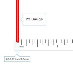 BNTECHGO 22 Gauge Silicone Wire Kit 6 Color Each 30 ft Flexible 22 AWG Stranded