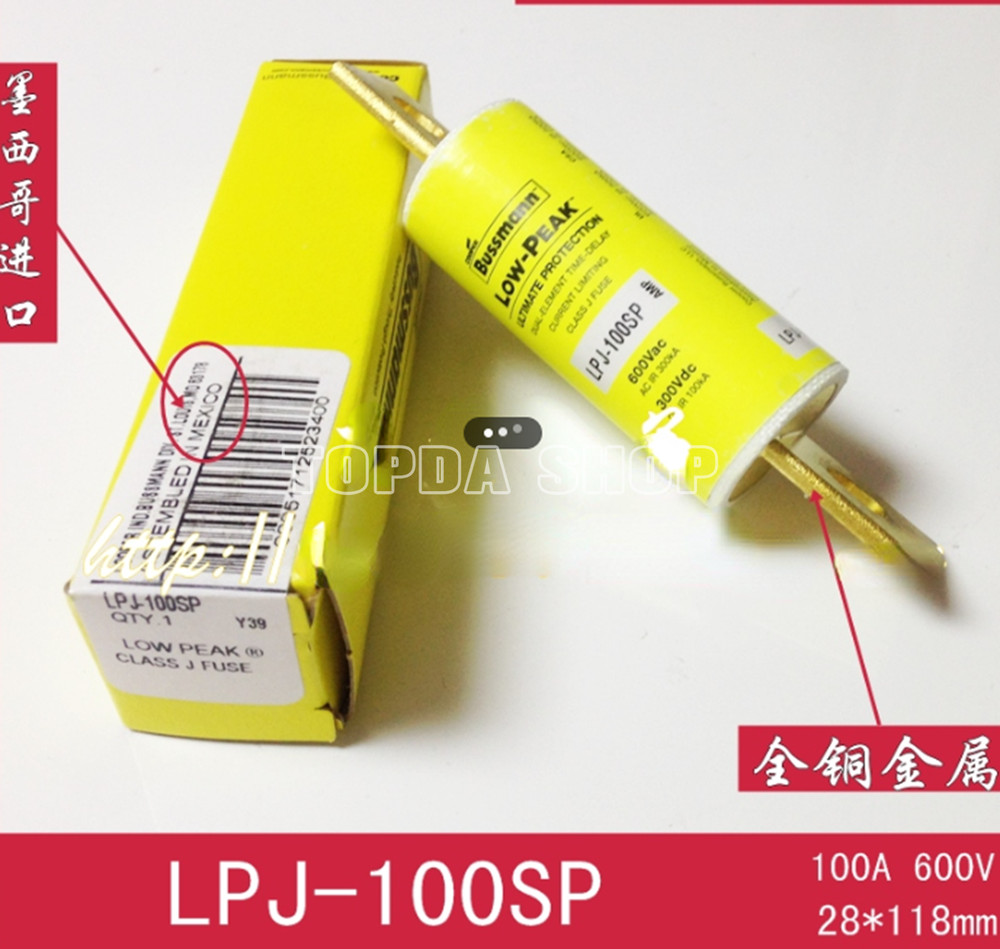 1pc NEW Fuse LPJ-70-80SP-90SP-100SP-110sp-125SP-150SP-200SP-225sp 600V