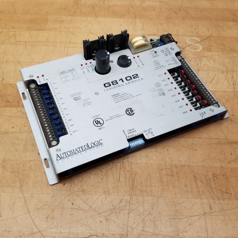 Automated Logic G8102 Control Module, 24VAC, 50-60Hz, 25VA – USED