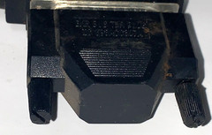 GE FANUC BACKPLANE CABLE IC693CBL300A SER. 90-30 25 PIN MALE 3′ LENGTH SHIELDED