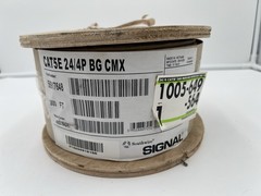 Southwire 300 ft. Tan 24/4 Solid CU CAT5e CMR-CMX Indoor/Outdoor Data Cable