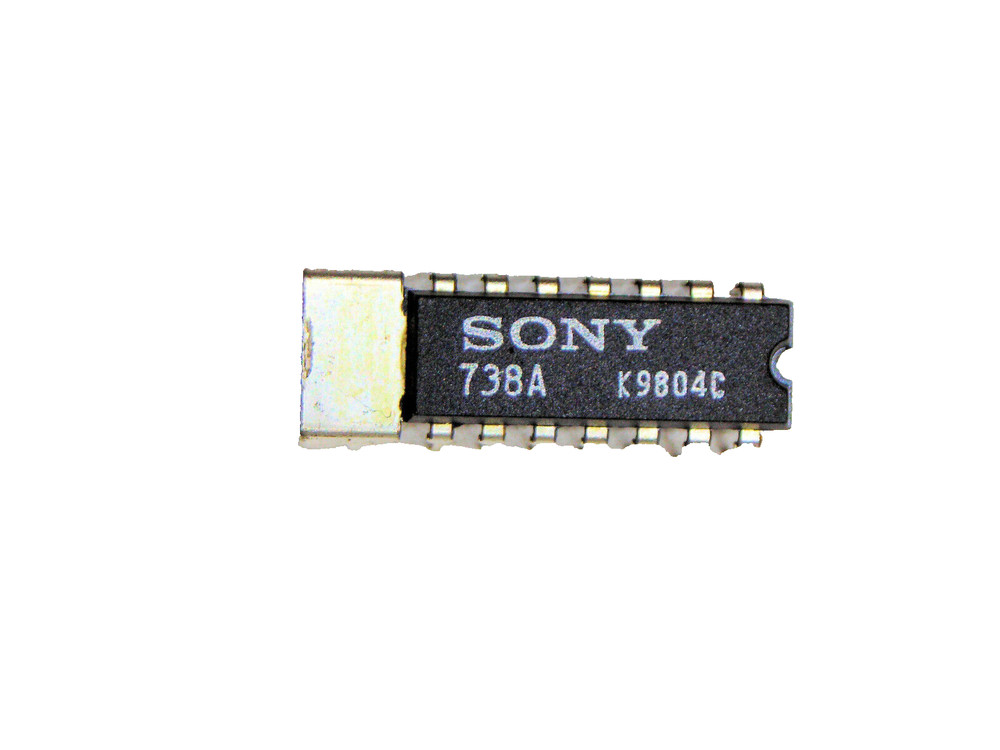 CX738A “Original” SONY 14P DIP IC with heat sink tab 1 pc