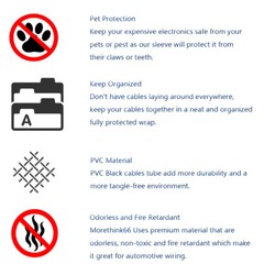 Flexible PVC Cable Sleeve Insulation Wire Harness Tube for Automotive/Industrial