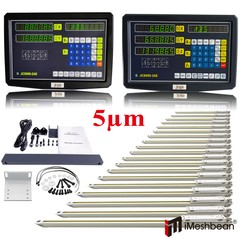 2/3 Axis Digital Readout Linear Scale DRO Display 5um for Bridgeport Mill Lathe