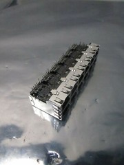 1 Lot of 10 TE Connectivity 1368035-4 PCB Mounted Jacks Single/Multi Port,102511