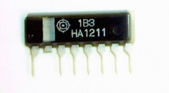 HA1211 “Original” Hitachi 8P SIP IC 2 pcs
