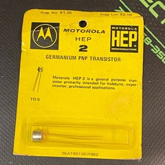 HEP2 – MOTOROLA – GERMANIUM Oscillator, Mixer for AM Radio, Medium Speed Switch
