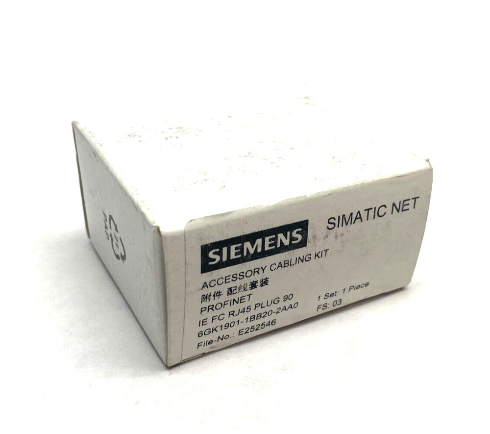 Siemens 6GK1901-1BB20-2AA0 SIMATIC NET Ethernet FastConnect Cabling Plug Kit