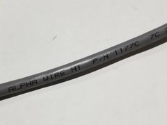 Alpha Wire 1177C 22/7C Cabled 5.3 Twists Comm/Control Cable 300V 75C CMG /25ft