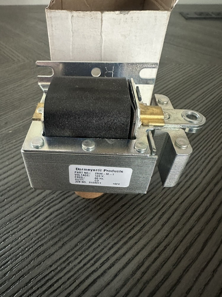 Dormeyer 2536-M-1 Solenoid, Laminated, 1/8 – 1 In, Continuous – New Open Box