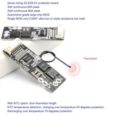 6S 30A/7S 30A/6S 50A/7S 50A with NTC Ternary Lithium Battery Protection Board