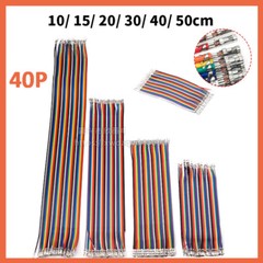 40 Dupont Jump Wire F-F Jumper Breadboard Cable Lead HOBBY Length 10cm – 50cm