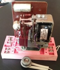 Vintage Soviet electrical relay 1983.