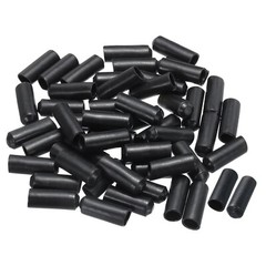 50Pcs Heat Shrink End Cap 8mm 2:1 Electrical Sealed Heat Shrink Tubing Cap