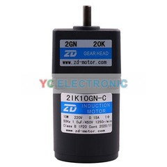 1PCS New 10W 220V Induction machine 2IK10GN-C 2GN15K/18K/20/25/30/36/40/60K/75K