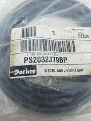 PARKER PS2032J79BP SOLENOID CONNECTOR CABLE, NIB