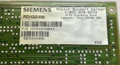 SIEMENS,6SC6100-0NA11,ANALOG CONTROL BOARD REFURBISHED