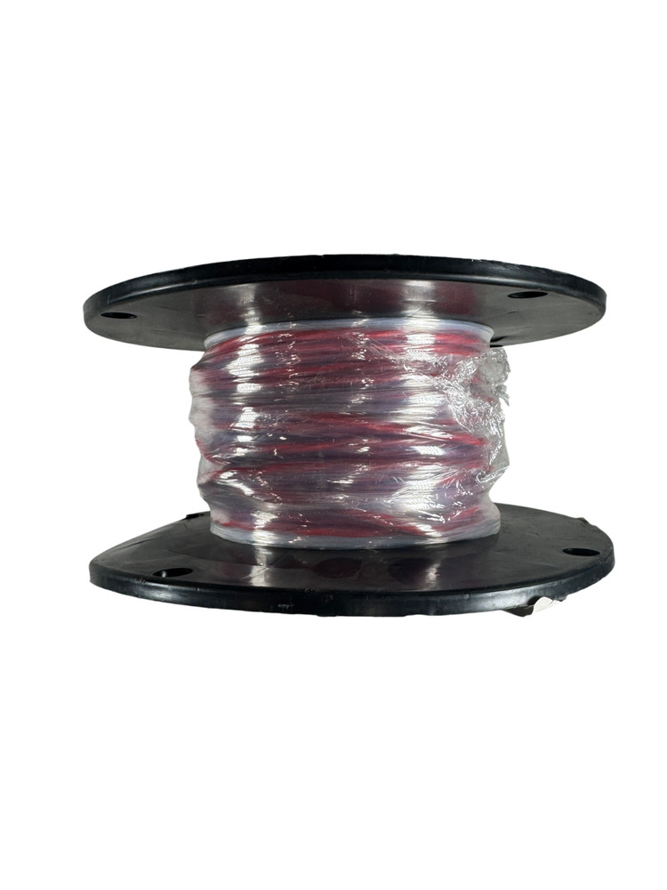 Carol C8109 22-1P 100’L 22 AWG Red Shielded FEP/FEP Control/Communications Cable