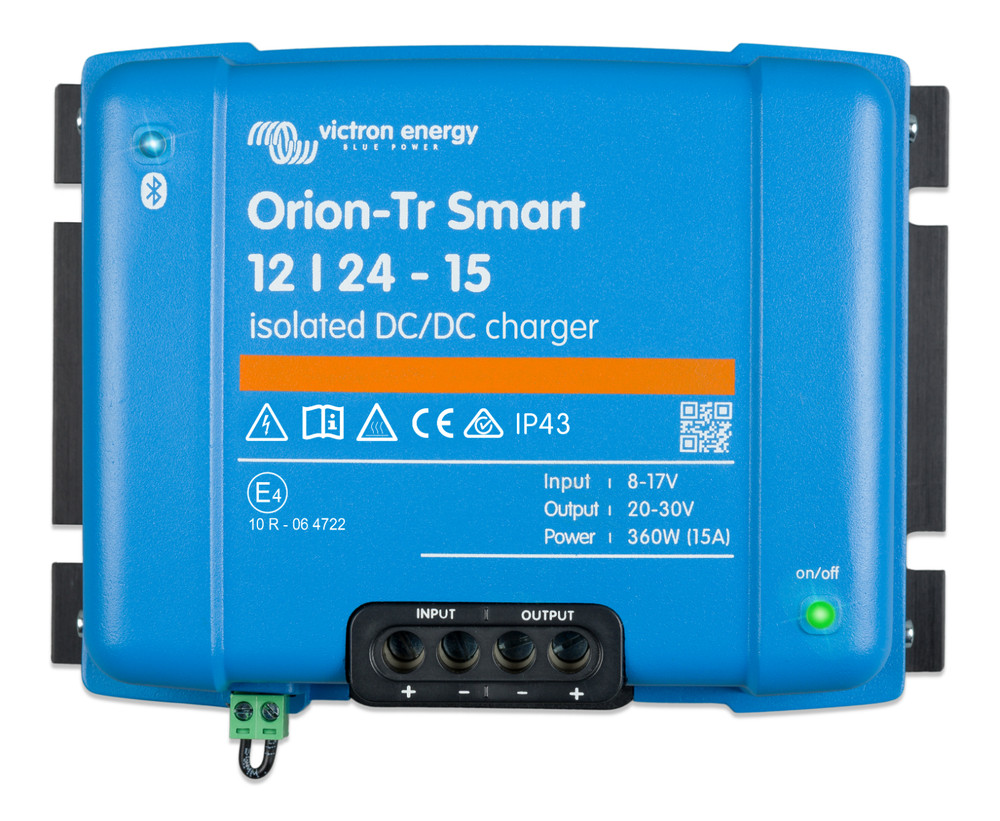 Victron ORI122436140 Orion-Tr Smart 12/24-15A (360W) Non-isolated DC-DC charger