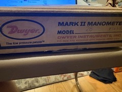 Dwyer Mark II DW26 Manometer