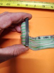 E43842 AWM 2651 105C 300V VW-1 RIBBON CABLE With End Terminals