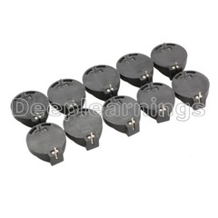 100PCS CR2025 CR2032 3V Button Coin Cell Battery Socket Holder Box Case ROHS NEW