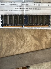 PNY MEM 1GX2 D400 MD2048KD1-400 R New