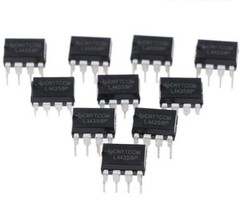 10pc LM358 LM358N LM358P Dual Op ICs Amp DIP-8 Low Power Operation Amplifier