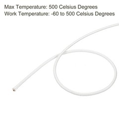26.3ft 15AWG Electronic Wire High Temperature Electrical Mica Cable White