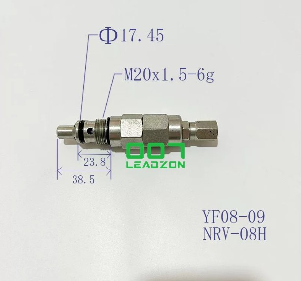 1PC New For Threaded hydraulic direct-acting relief valve YF08-09 safety valve