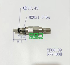 1PC New For Threaded hydraulic direct-acting relief valve YF08-09 safety valve