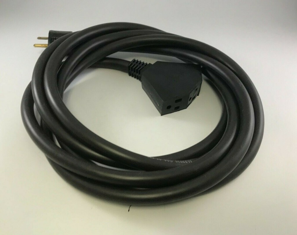 Unicor J-C-1270B 12FT Black Hazardous Locations Power Extension Cord 15A 125V