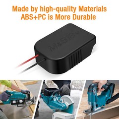 2xDIY Power Wheels Adapter Battery Connector For Makita 14.4V 18V Li-ion Battery