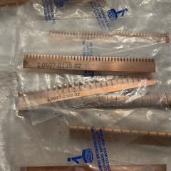 INSTRUMENT SPECIALTIES CO. Lot Of Beryllium Copper Strips