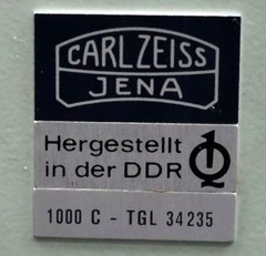 Carl Zeiss Jena Rotary Encoder Incremental Encoder 1000 C TGL 34235 1000 Increments