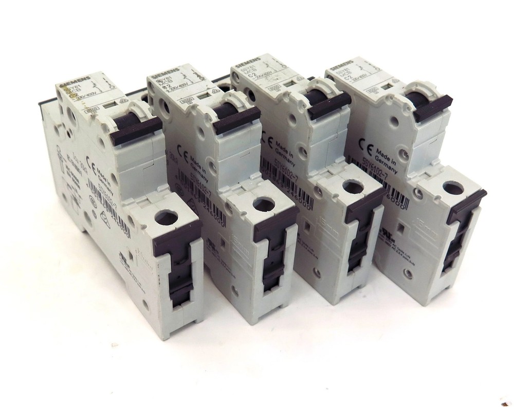 Siemens Circuit Breaker 5SY6102-7 MCB C2 2A 230/400V (4)