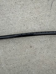 100′ EA THHN THWN 4 AWG GAUGE BLACK