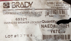 Brady 65321 Oversized Breaker Lock Out Device – Pack of 4