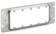 Steel City 5-GC, 12-7/16″ x 4-11/16″, 13/16″ Rise, 5-Gang Device Mud Ring, 1pc