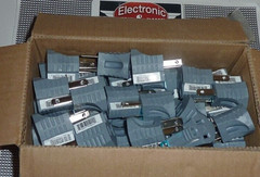 CE 15 Amp 120 Volt Polarized Grounding Adapters Gray 50PCS 1 LOT