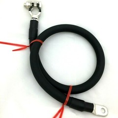 Negative Battery Cable 1/0 AWG 0 Gauge Ga Copper Custom Made Auto-Truck-Marine