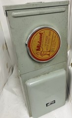 MIDWEST NO. MP-2254-C1-12 SINGLE PHASE RING RV METER CAN CAT