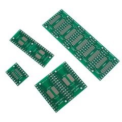 35PCS Double-Sided PCB Kit SMD to DIP Adapter SOP8 SOP16 SOP20 SOP24 Board