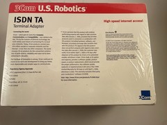 3COM US ROBOTICS ISDN TA Terminal Adapter USB Sealed New Old Stock