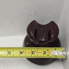Set of 3 OB Ohio Brass Brown Ceramic Telephone Pole Insulator Caps