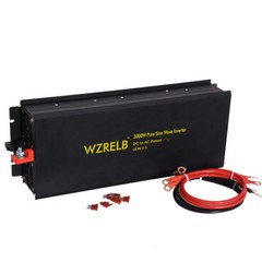 3000W Pure Sine Wave Inverter 12V DC to 110V/120V AC Solar Battery Power RV NEW