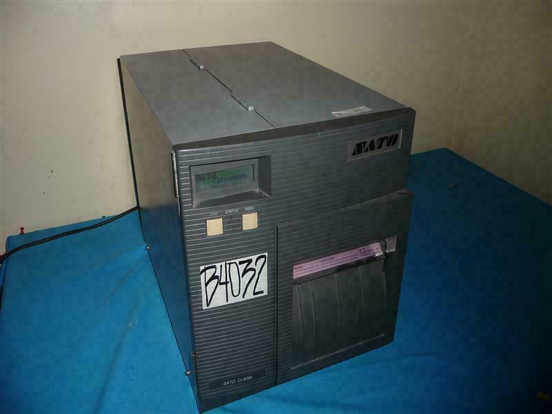 Sato CL408e Barcode Printer 100-120/200-240V 3/1.5A 50/60Hz Made in Malaysia